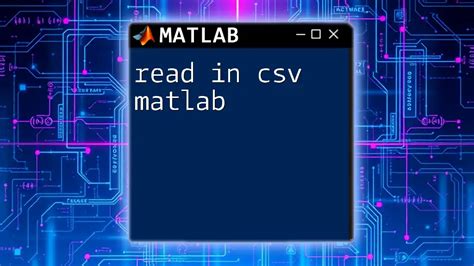 Read In Csv Matlab Quick Guide To Simplify Your Data Imports Read In Csv Matlab Quick Guide To Simplify Your Data Imports