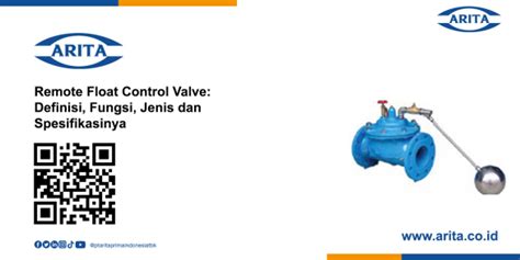 Remote Float Control Valve Definisi Fungsi Jenis Dan Spes