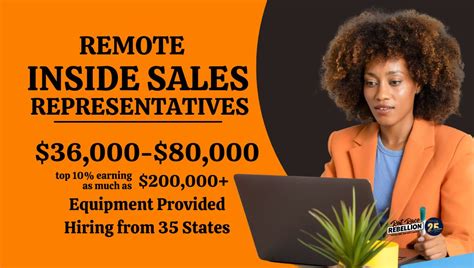 Remote Inside Sales Representative Job Opportunities
