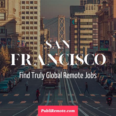 Remote Jobs in San Francisco