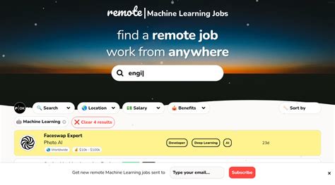 Remote Machine Learning Job Opportunities