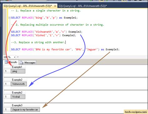 Oracle Replace Command