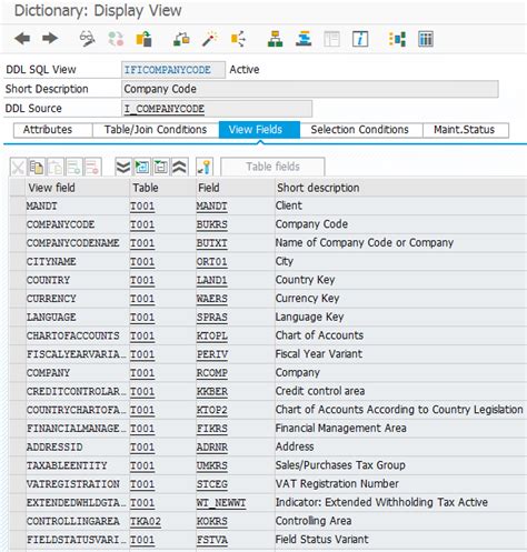 Sap Company Code Table T001 Cabinets Matttroy Sap Company Code Table T001 Cabinets Matttroy