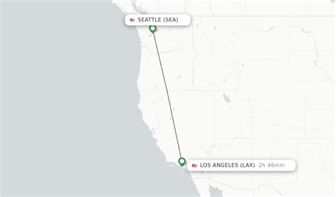Seattle To Los Angeles Map Fulvia Christabel Seattle To Los Angeles Map Fulvia Christabel
