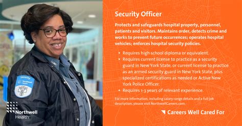 Security Officer Northwell Careers Security Officer Northwell Careers