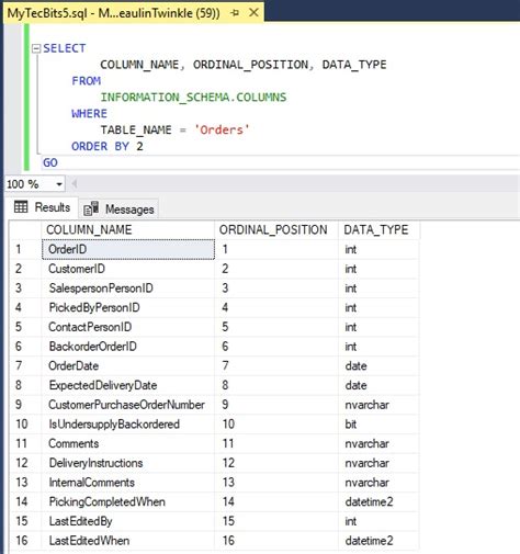 5 Ways Select Columns