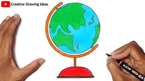 Simple Easy Drawing Of Globe You Can Edit Any Of Drawings Via Our Simple Easy Drawing Of Globe You Can Edit Any Of Drawings Via Our
