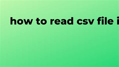Solved How To Read Csv File In Matlab Sourcetrail Solved How To Read Csv File In Matlab Sourcetrail