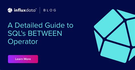 Sql Between Influxdata Influxdb