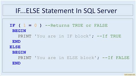 5 SQL If Else Tips