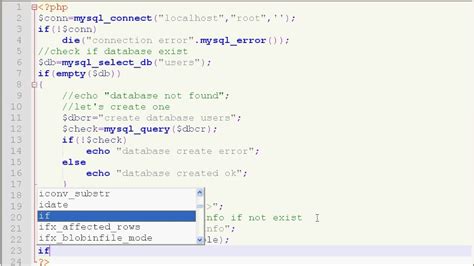 SQL Create Table If Not Exists