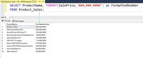 SQL Server Week Number Format