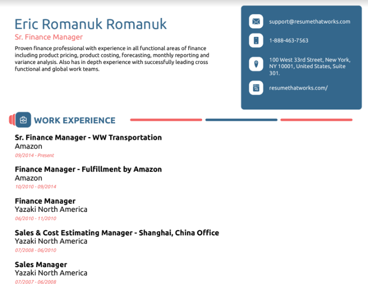 SR Finance Manager Salary Range