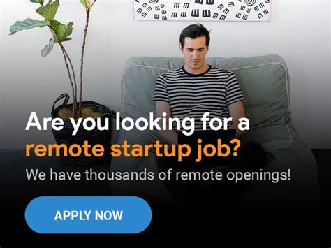 Remote Start Up Job Opportunities