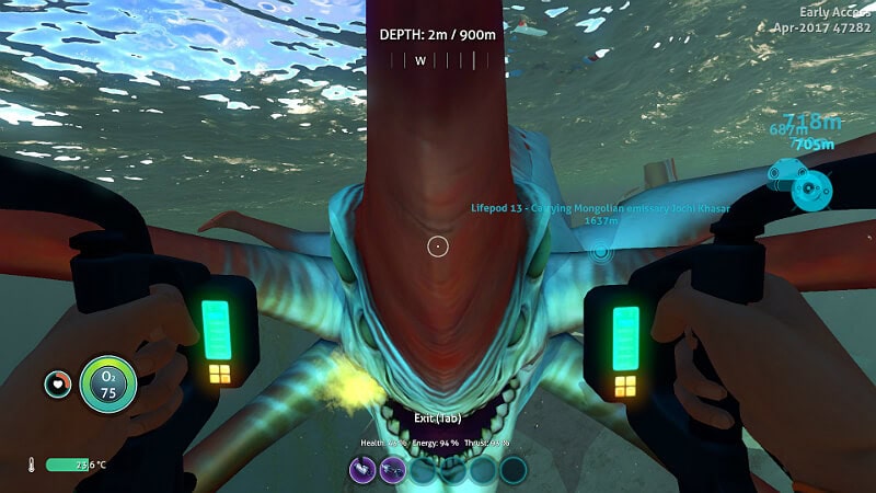 Subnautica Kill Reaper Leviathan Youtube Subnautica Kill Reaper Leviathan Youtube