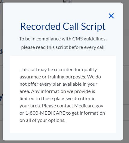 Call Recording Disclaimer Script
