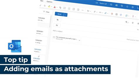 Top Tip Microsoft Outlook Adding Emails As Attachments Youtube Top Tip Microsoft Outlook Adding Emails As Attachments Youtube