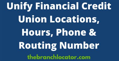 5 Ways Unify Bank Near Me