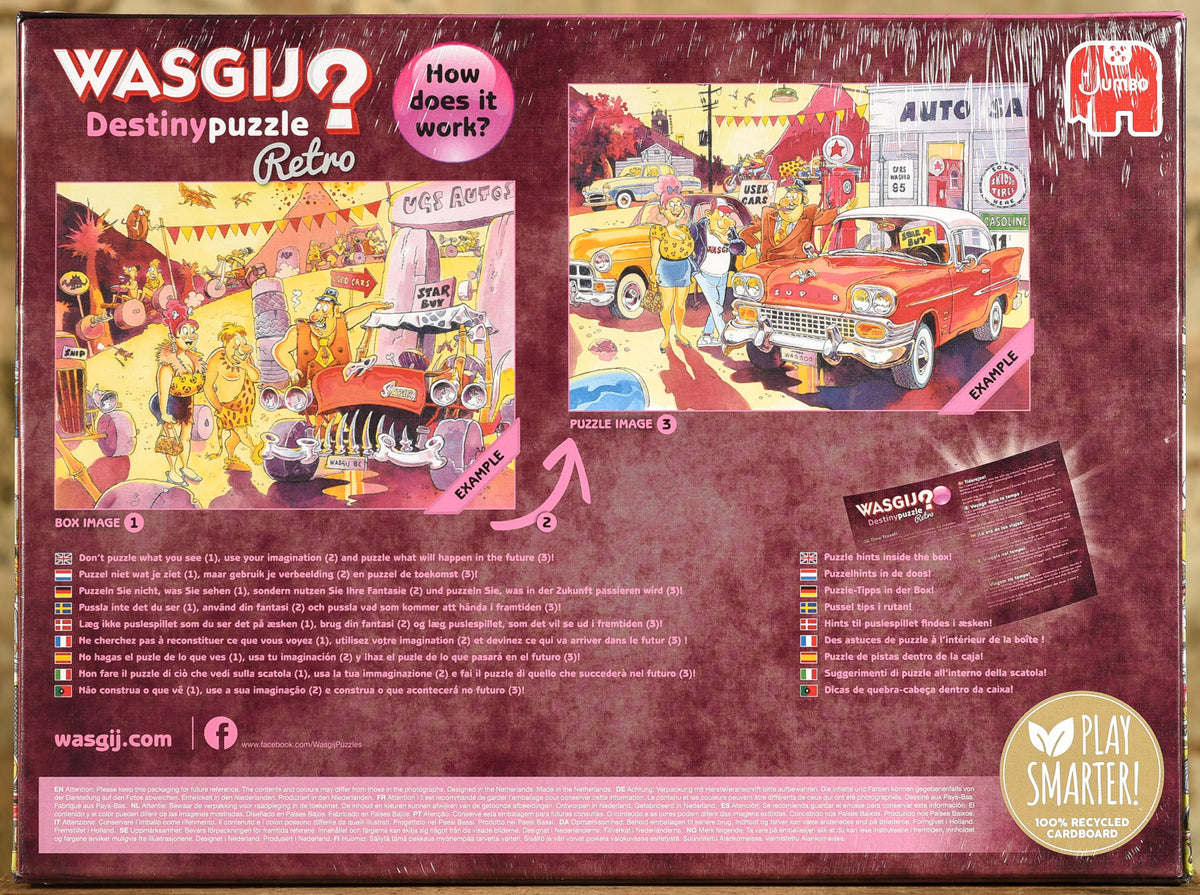 Wasgij Retro Destiny 5 Time Travel 1000 Piece Jigsaw Puzzle The Wasgij Retro Destiny 5 Time Travel 1000 Piece Jigsaw Puzzle The