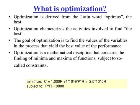 What is an Optimizer