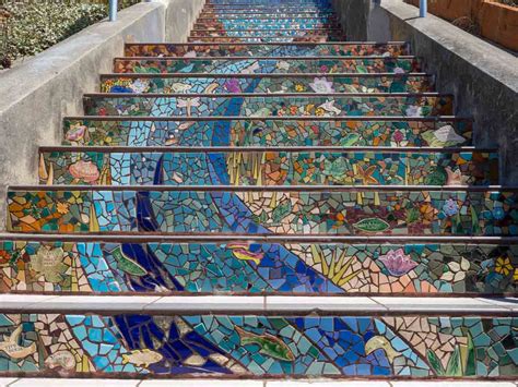 Where To Find Pretty Mosaic Stairs In Sf Where To Find Pretty Mosaic Stairs In Sf